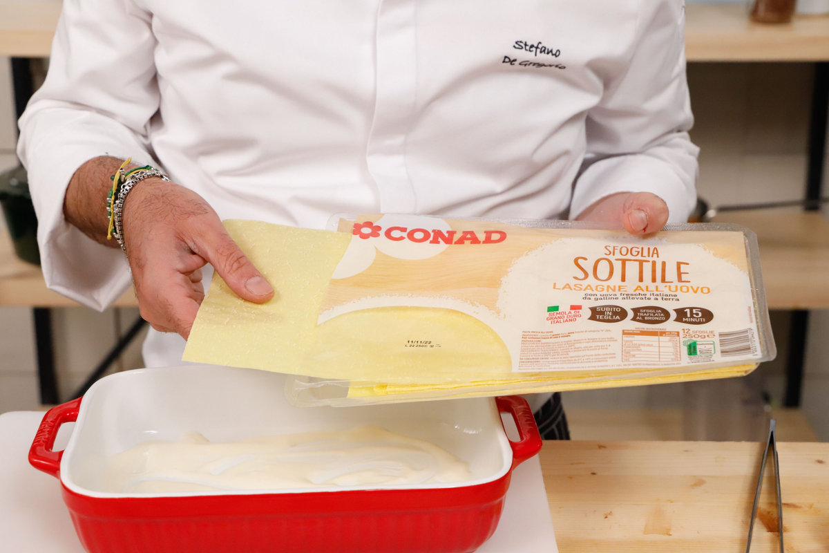 montare lasagna
