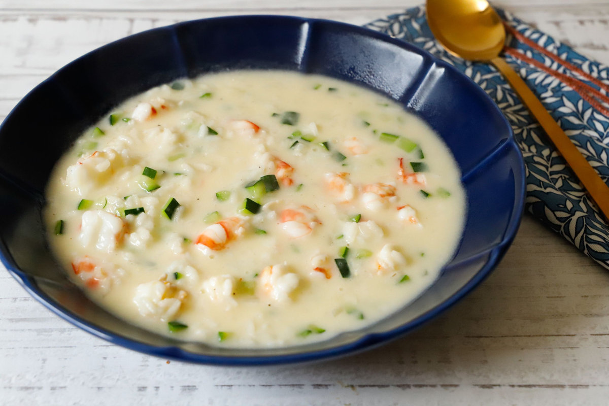risotto-con-mazzancolle-e-zucchine