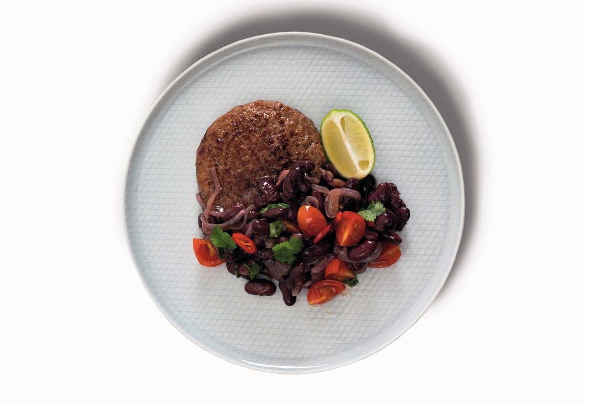 hamburger-di-romagnola-con-fagioli-rossi-e-lime-image
