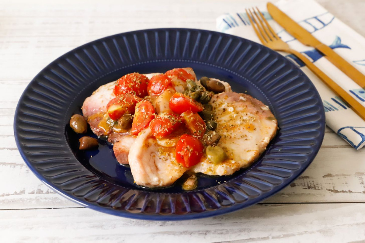 pesce spada alla pizzaiola