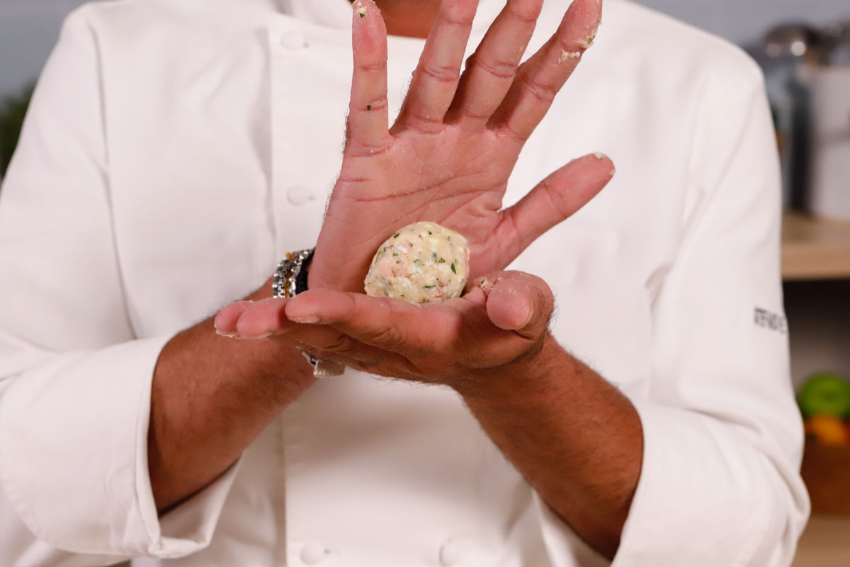 formare le polpette