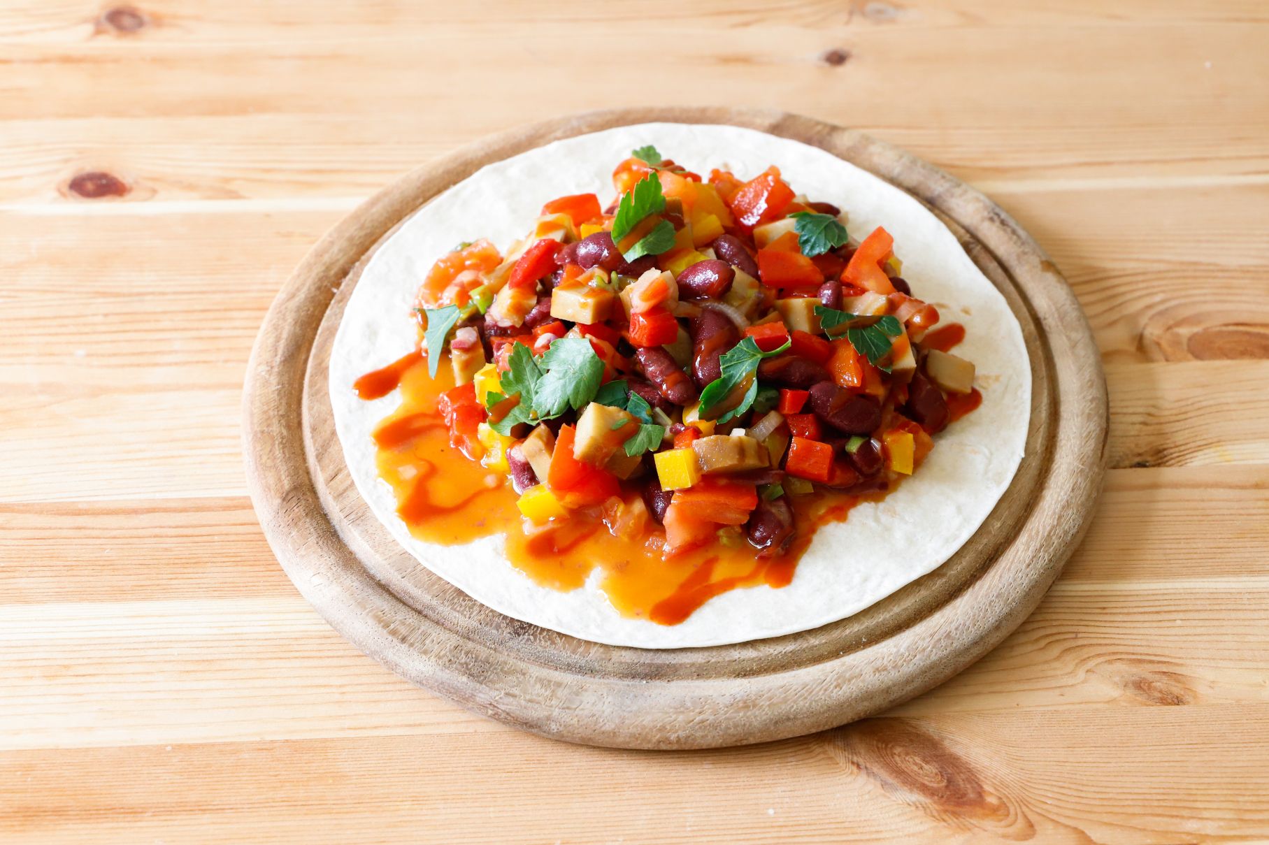 fajitas con seitan