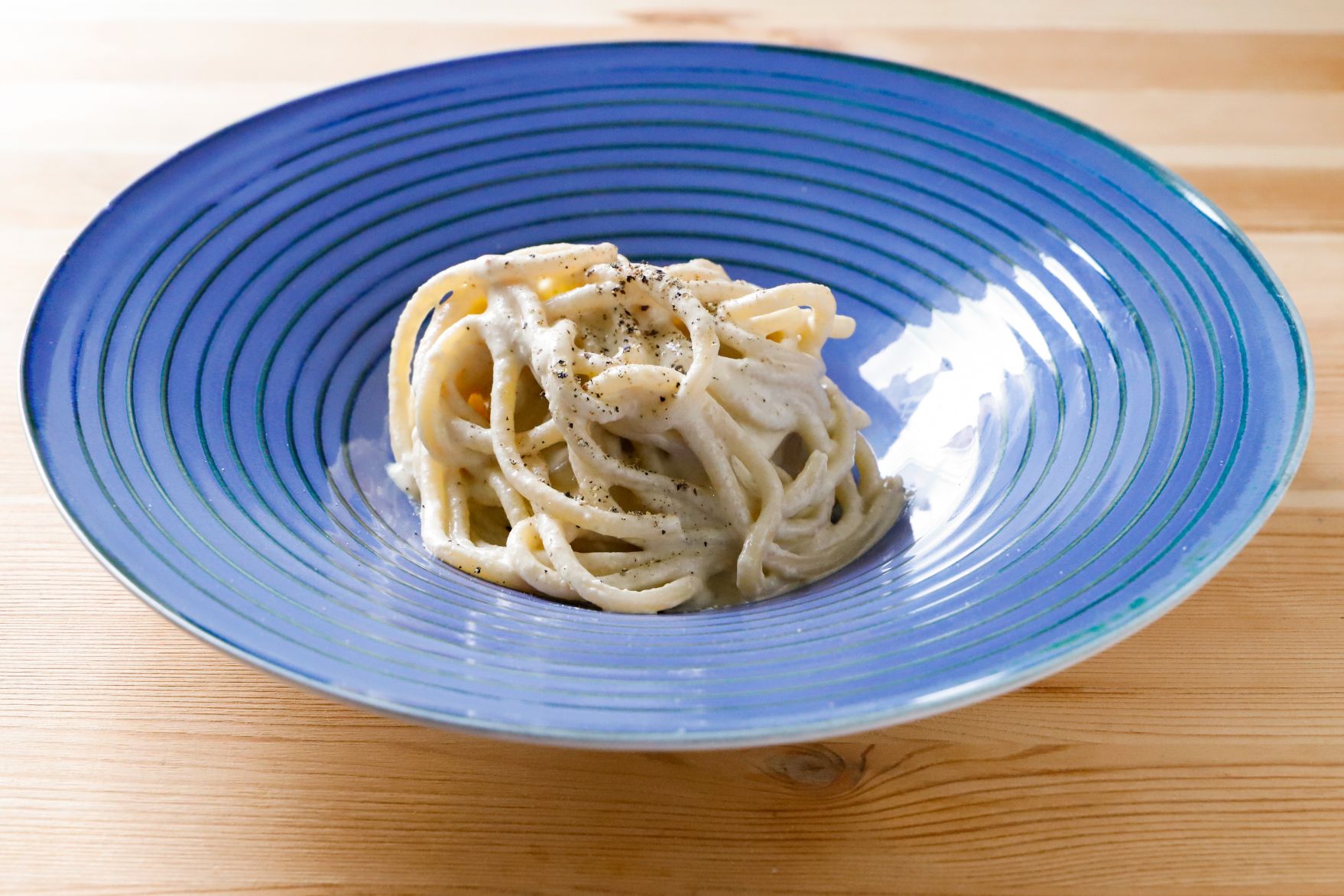 Pici al pesto di noci bimbi