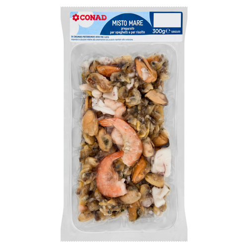 CONAD Misto Mare preparato per spaghetti e per risotto Surgelato 300 g-image