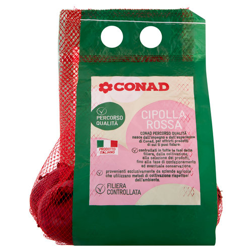 CONAD Percorso Qualità Cipolla Rossa Italia Cal. 50/70 0,800 kg-image