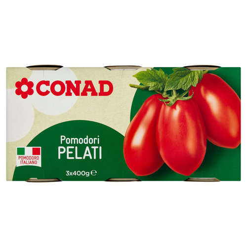 CONAD Pomodori Pelati 3 x 400 g-image