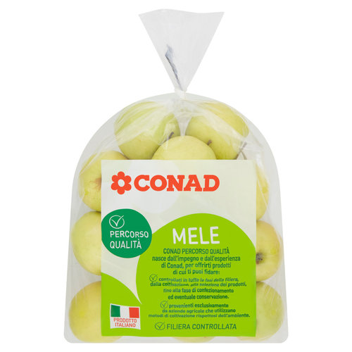 CONAD Percorso Qualità Mele Golden Delicious Italia cal. 70/75 2000 g-image