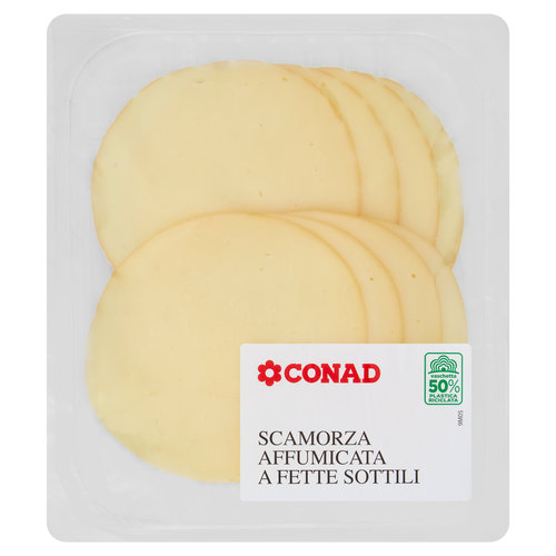 CONAD Scamorza Affumicata a Fette Sottili 130 g-image