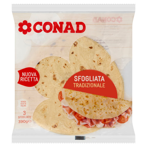 CONAD Sfogliata Tradizionale 3 Sfogliate 390 g-image