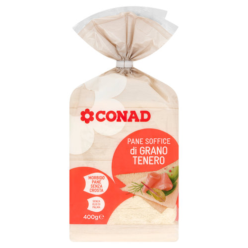 CONAD Pane Soffice di Grano Tenero 400 g-image