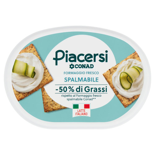 PIACERSI CONAD Formaggio Fresco Spalmabile -50% di Grassi 175 g-image