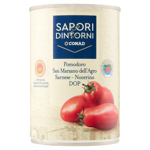 SAPORI & DINTORNI CONAD Pomodoro San Marzano dell'Agro Sarnese - Nocerino DOP 400 g-image