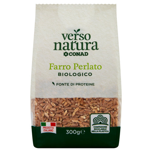 CONAD VERSO NATURA Farro Perlato Biologico 300 g-image