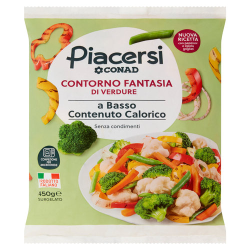 PIACERSI CONAD Contorno Fantasia di Verdure Surgelato 450 g-image