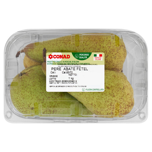 CONAD Percorso Qualità Pere Abate Fetel Italia Cal. 65/70 1 kg-image