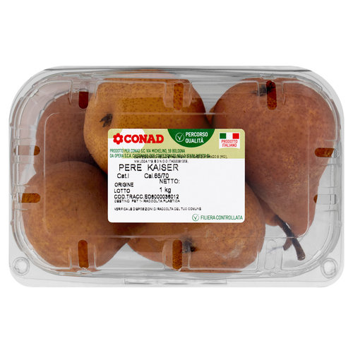 CONAD Percorso Qualità Pere Kaiser Italia Cal. 65/70 1 kg-image