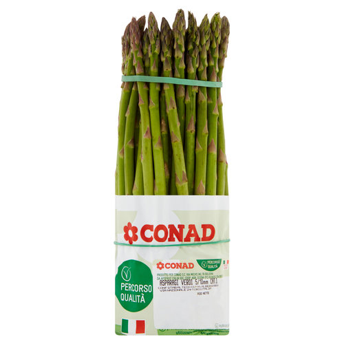 CONAD Percorso Qualità Asparagi Verdi Italia cal. 5/10 mm 500 g-image