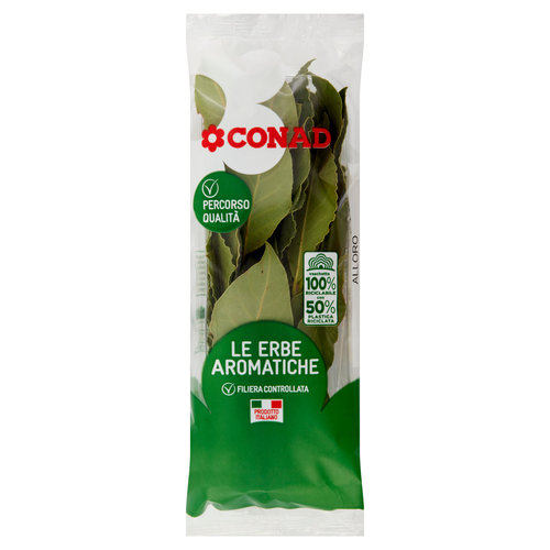 CONAD Percorso Qualità Le Erbe Aromatiche Alloro 20 g-image