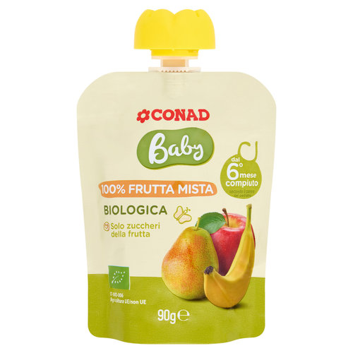 CONAD Baby 100% Frutta Mista Biologica 90 g-image
