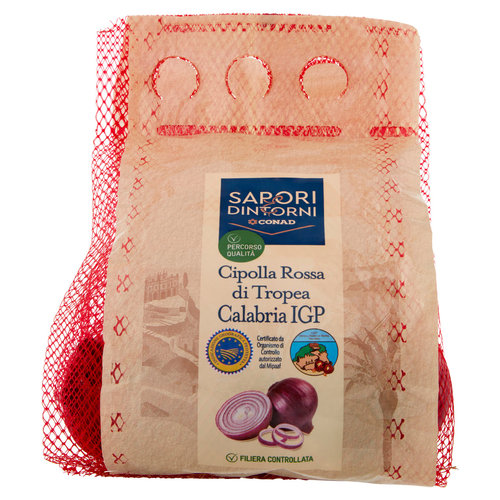 SAPORI & DINTORNI CONAD Percorso Qualità Cipolla Rossa di Tropea Calabria IGP Italia Cal. 60-80 500g-image