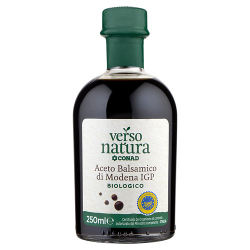 CONAD VERSO NATURA Aceto Balsamico di Modena IGP Biologico 250 ml-image