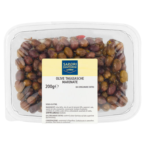 SAPORI & DINTORNI CONAD Olive Taggiasche Marinate 200 g-image