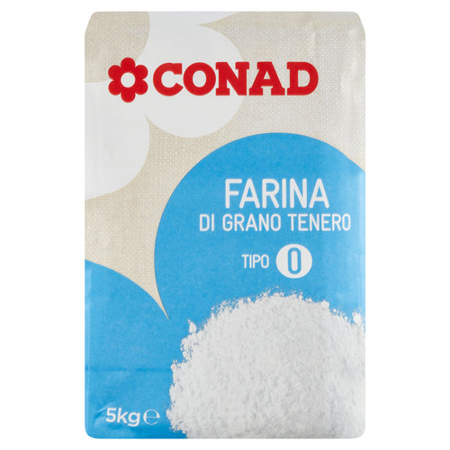 CONAD Farina di Grano Tenero Tipo 0 5 kg-image
