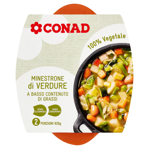 CONAD Minestrone di Verdure 620 g-image