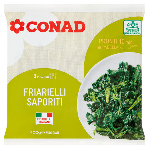 CONAD Friarielli Saporiti Surgelati 400 g-image