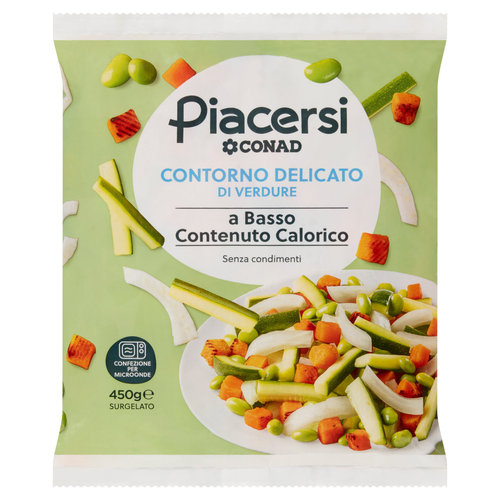 PIACERSI CONAD Contorno Delicato di Verdure Surgelato 450 g-image