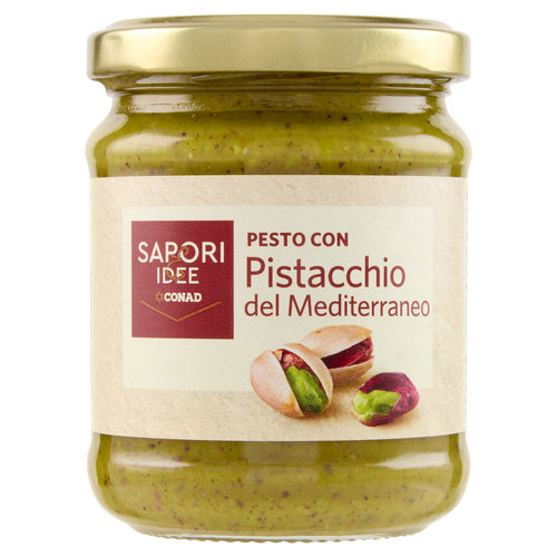 SAPORI & IDEE CONAD Pesto con Pistacchio del Mediterraneo 190 g-image
