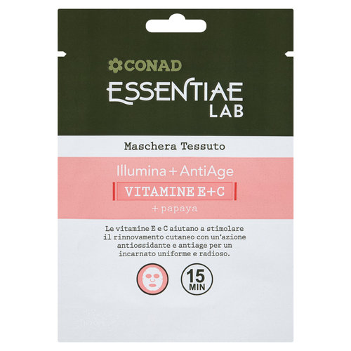 CONAD Essentiae Lab Maschera Tessuto Illumina + AntiAge 1 pz-image
