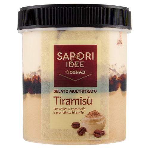 SAPORI & IDEE CONAD Gelato Multistrato Tiramisù 330 g-image