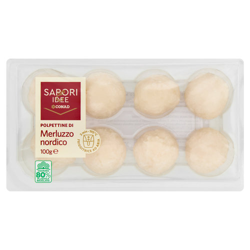 SAPORI & IDEE CONAD Polpettine di Merluzzo nordico 100 g-image