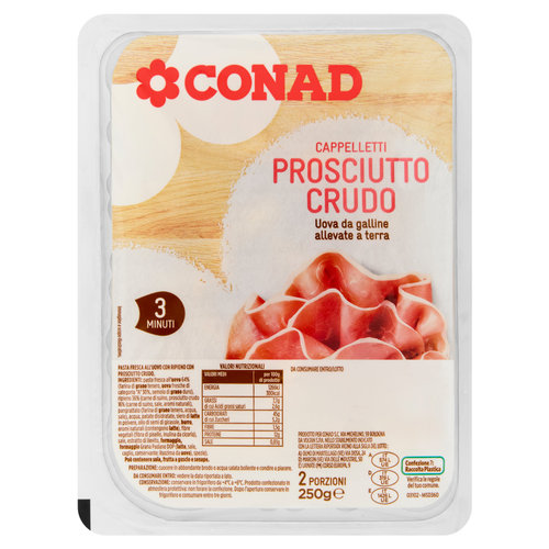 CONAD Cappelletti Prosciutto Crudo 250 g-image