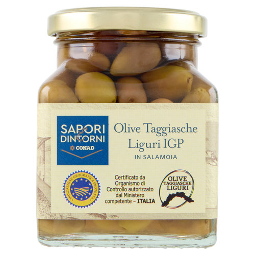 SAPORI & DINTORNI CONAD Olive Taggiasche Liguri IGP in Salamoia 280 g-image