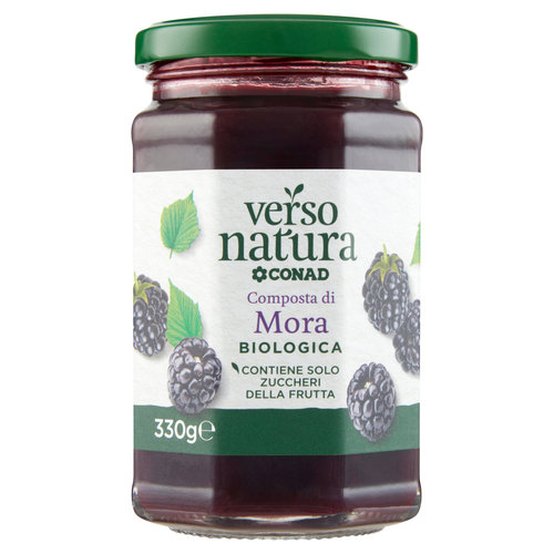 CONAD VERSO NATURA Composta di Mora Biologica 330 g-image